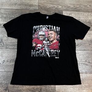 Christian McCaffrey San Francisco 49ers Stanford University Graphic T-Shirt 2XL